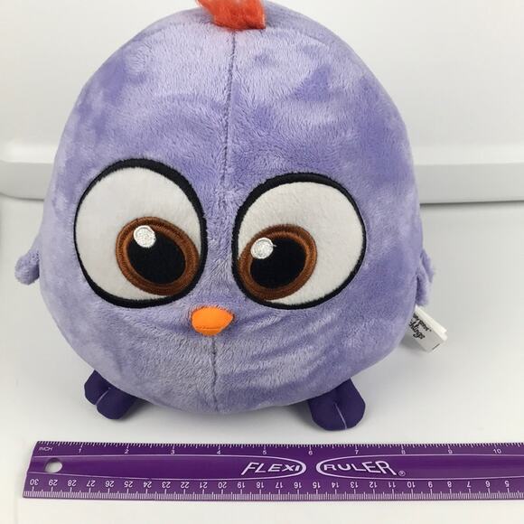 Angry Birds Hatchlings Purple Plush 8'' 2018 Rovio Toy Factory Stuffed Animal - Picture 12 of 16